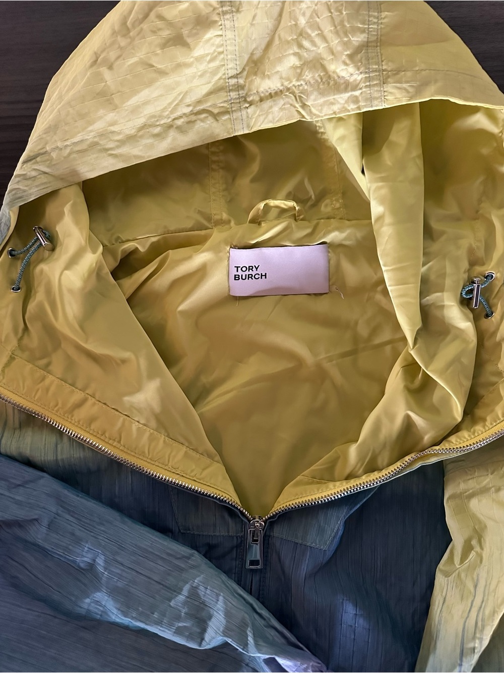 Tory Burch Ripstop Gradient Anorak Windbreaker - Picture 10 of 11